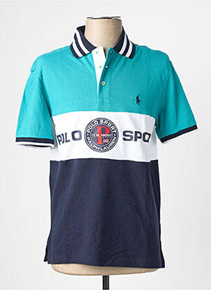 Polo elasticitate mâneci scurte verde RALPH LAUREN bărbat