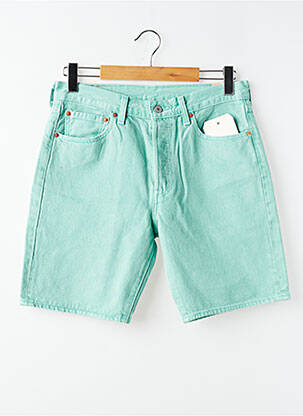 Bermudă țesătură denim mărime normală verde LEVI'S bărbat