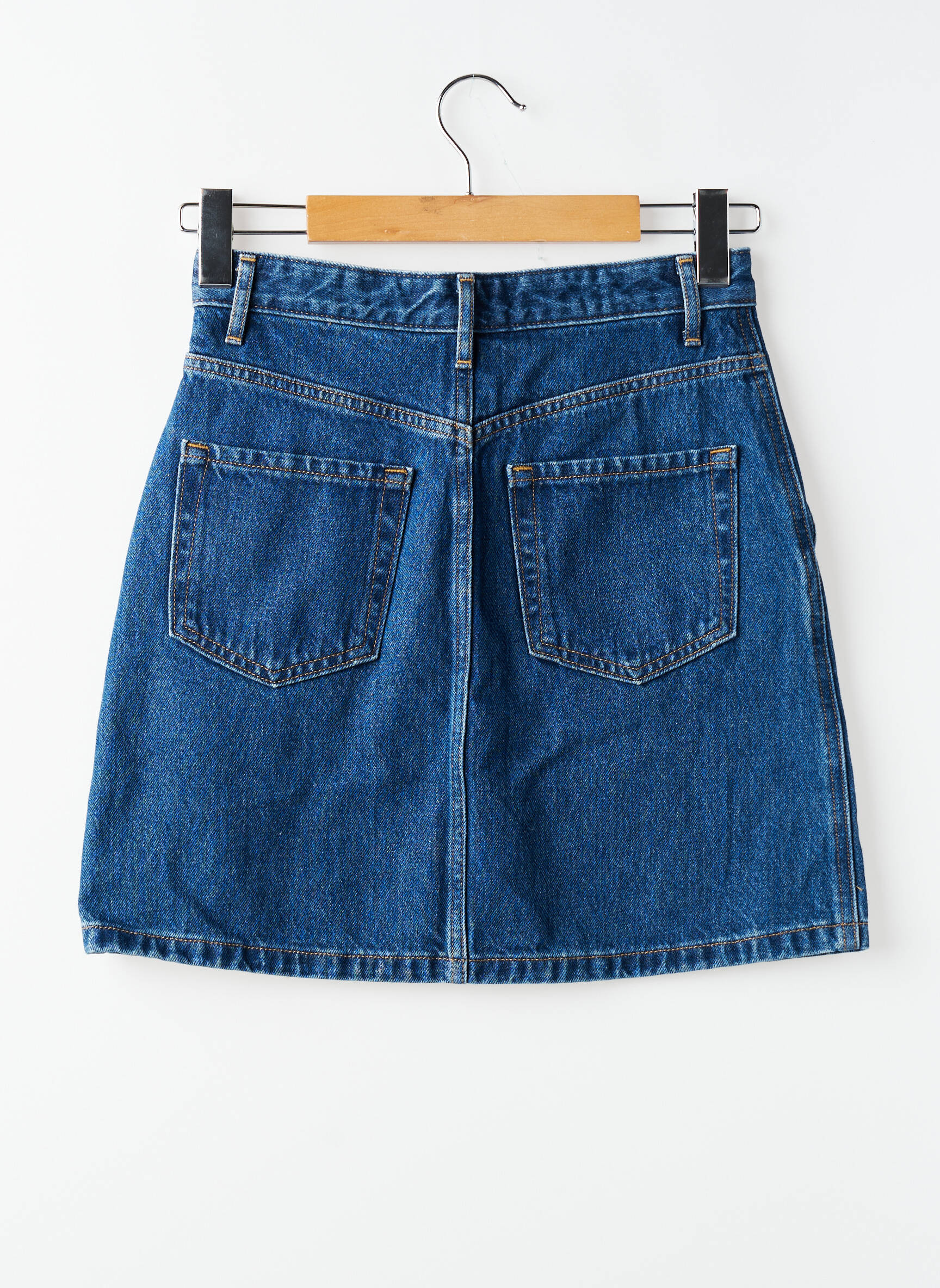 Fustă scurtă buzunare albastru DOCKERS femeie