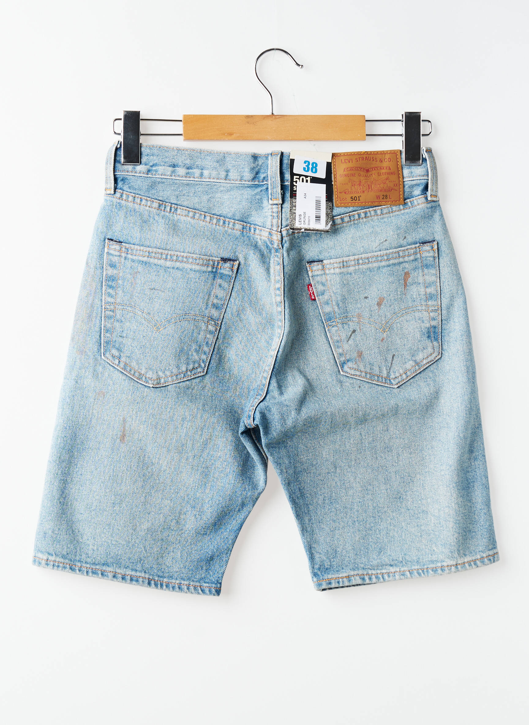 Bermudă țesătură denim mărime normală albastru LEVI'S bărbat