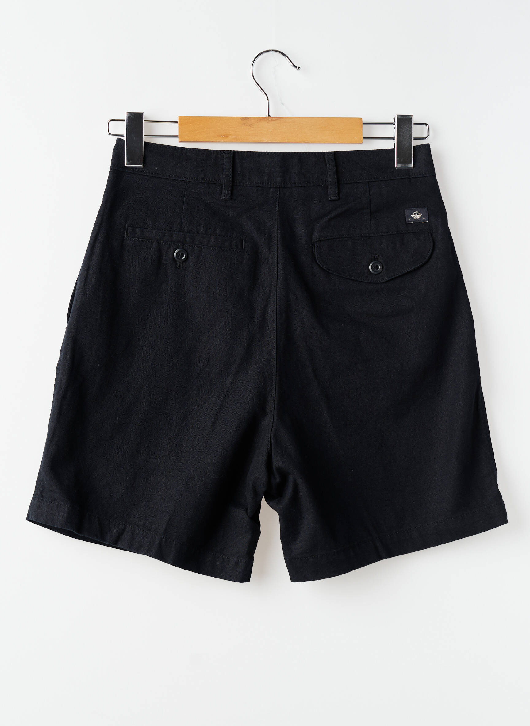 Șort țesătură poplin mărime normală negru DOCKERS bărbat