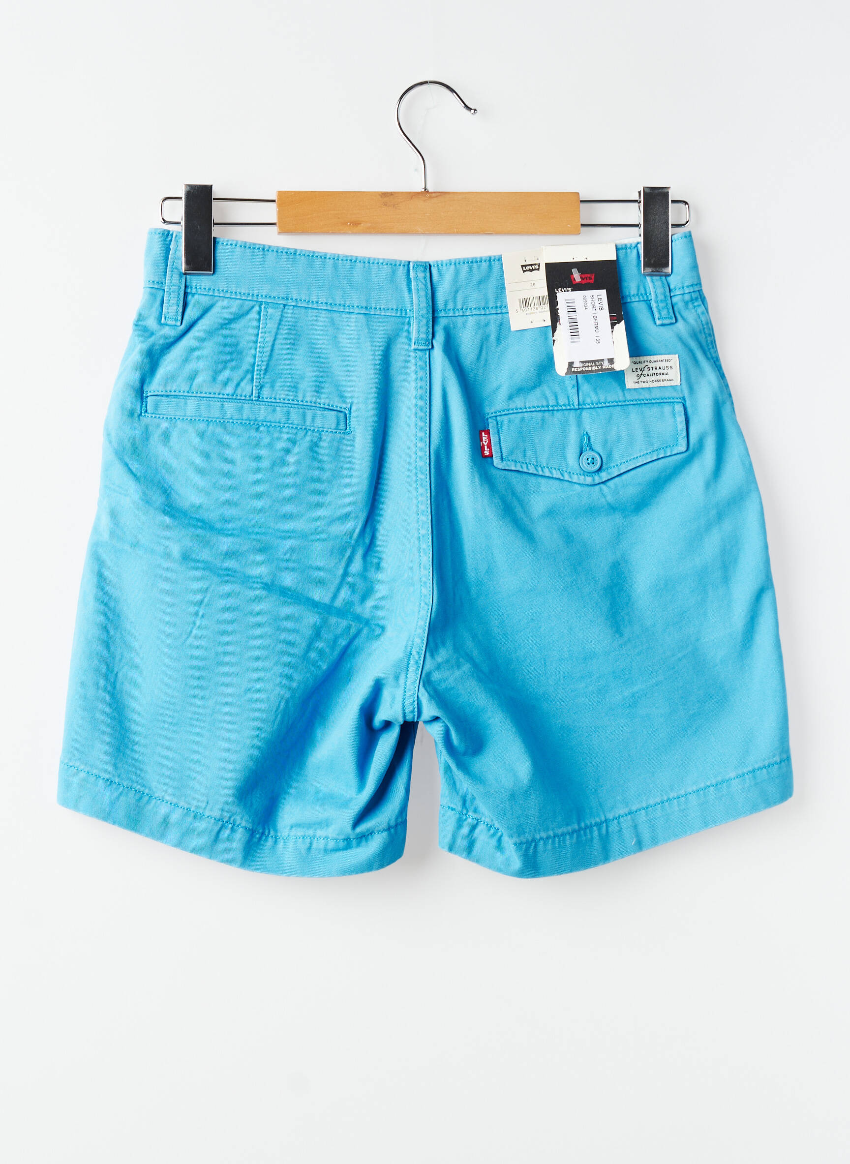 Șort țesătură poplin mărime normală albastru LEVI'S bărbat