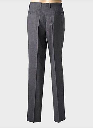 Pantalon drept țesătură melanj mărime normală negru FACONNABLE bărbat