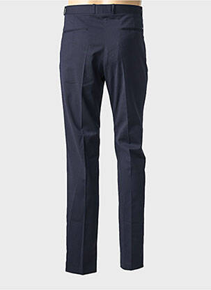 Pantalon drept talie cu cleme mărime normală albastru IKKS bărbat