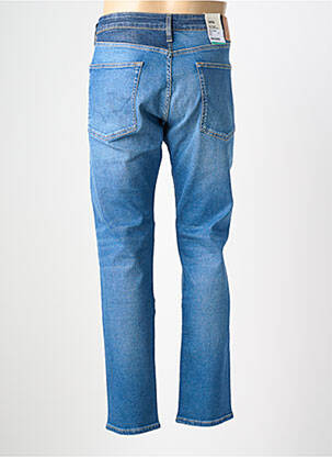 Blugi cu croială slim țesătură brută mărime normală albastru PEPE JEANS bărbat
