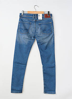 Blugi cu croială slim țesătură brută mărime normală albastru PEPE JEANS bărbat