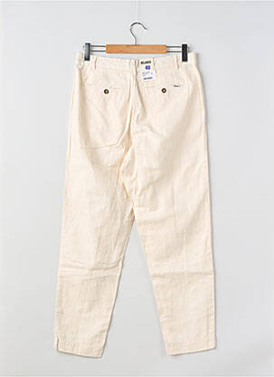 Pantalon chino țesătură poplin mărime normală bej PEPE JEANS bărbat