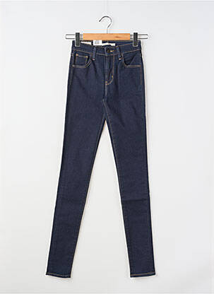 Blugi skinny țesătură brută mărime normală albastru LEVI'S femeie
