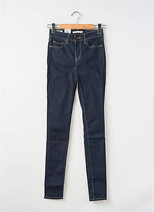 Blugi skinny țesătură brută mărime normală albastru LEVI'S femeie