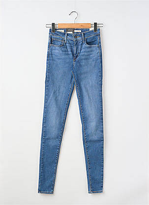 Blugi skinny țesătură brută mărime normală albastru LEVI'S femeie