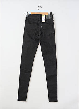 Blugi skinny țesătură brută mărime normală negru LEVI'S femeie