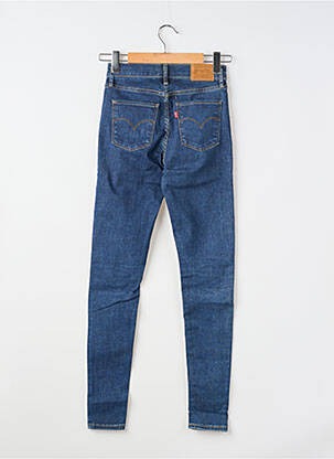 Blugi skinny țesătură brută mărime normală albastru LEVI'S femeie
