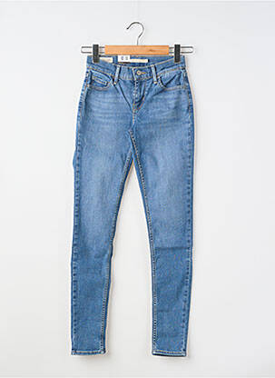 Blugi skinny țesătură brută mărime normală albastru LEVI'S femeie