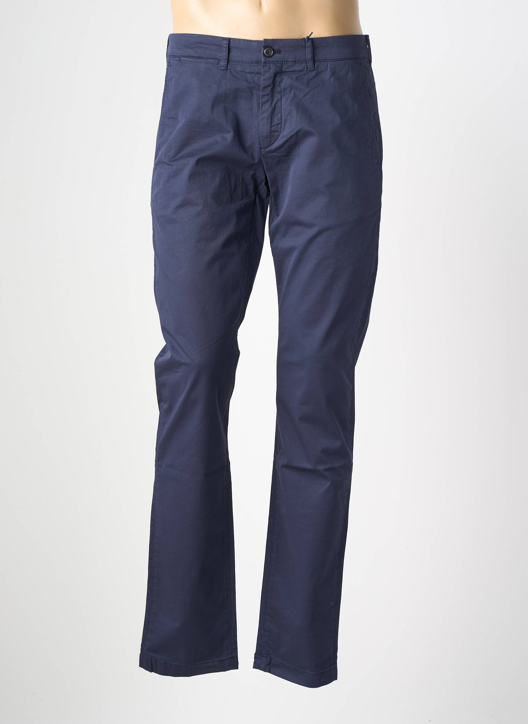 Pantalon chino buzunare mărime normală albastru FACONNABLE bărbat