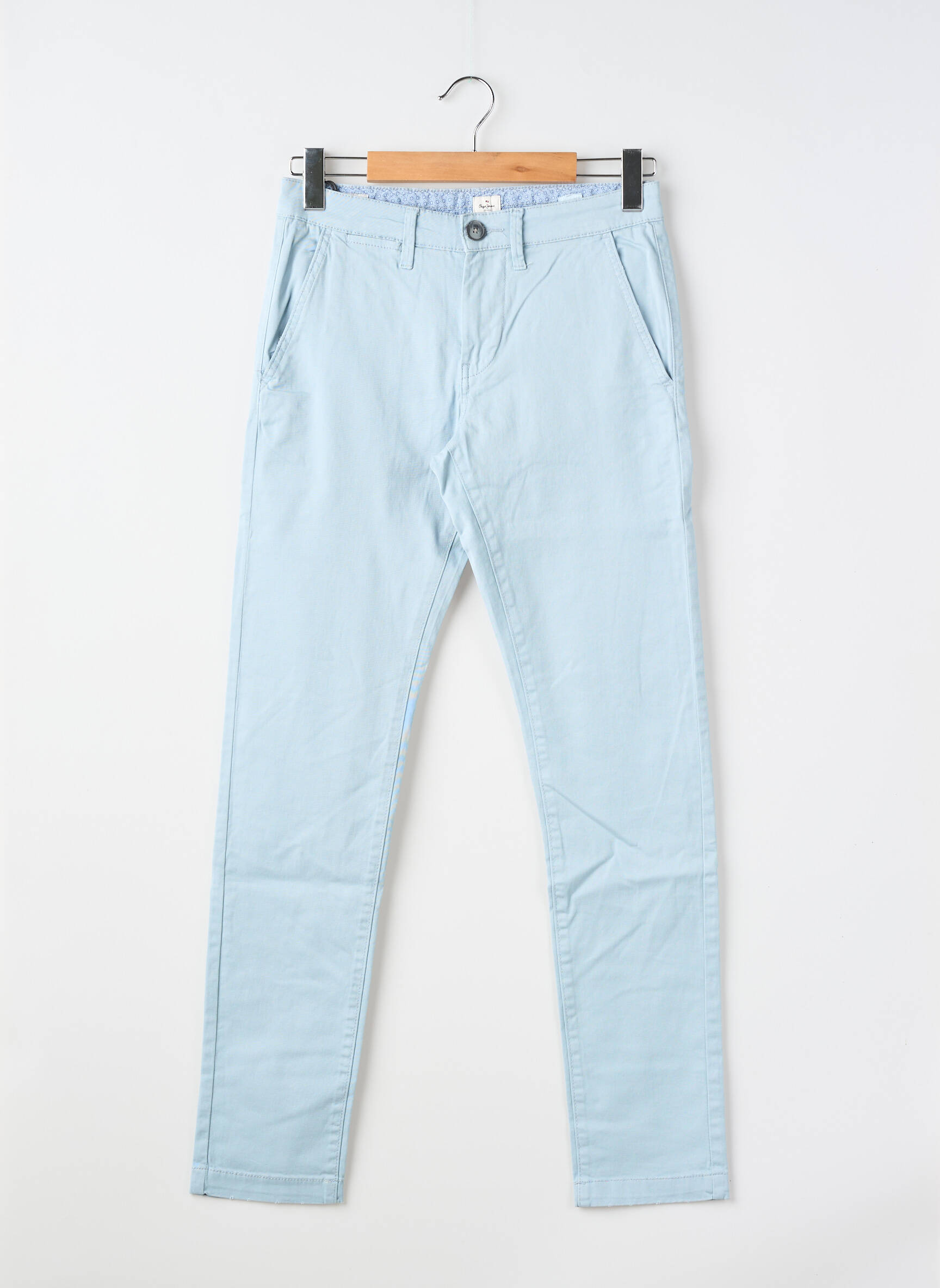 Pantalon chino buzunare mărime normală albastru PEPE JEANS bărbat