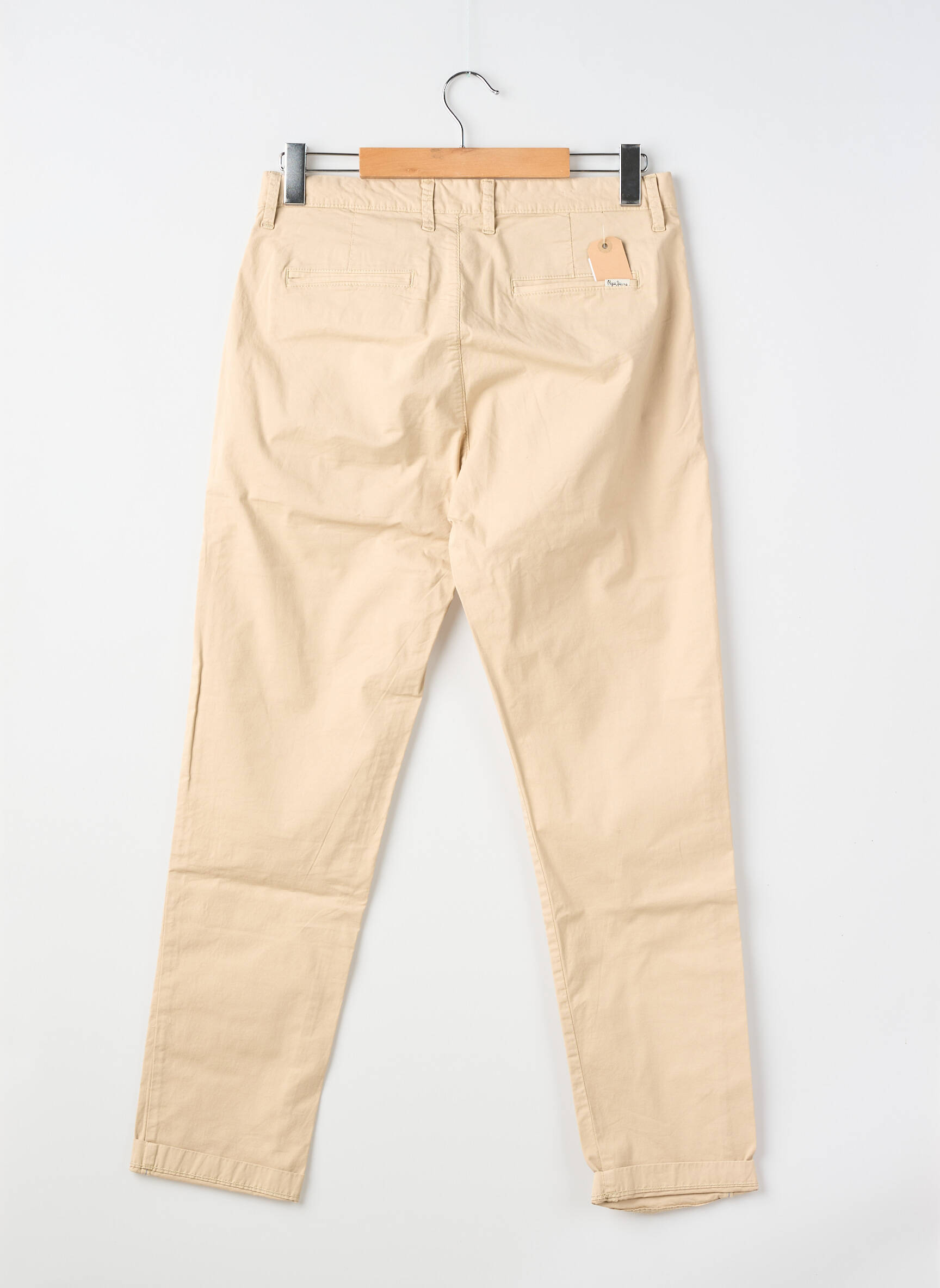 Pantalon chino buzunare mărime normală bej PEPE JEANS bărbat