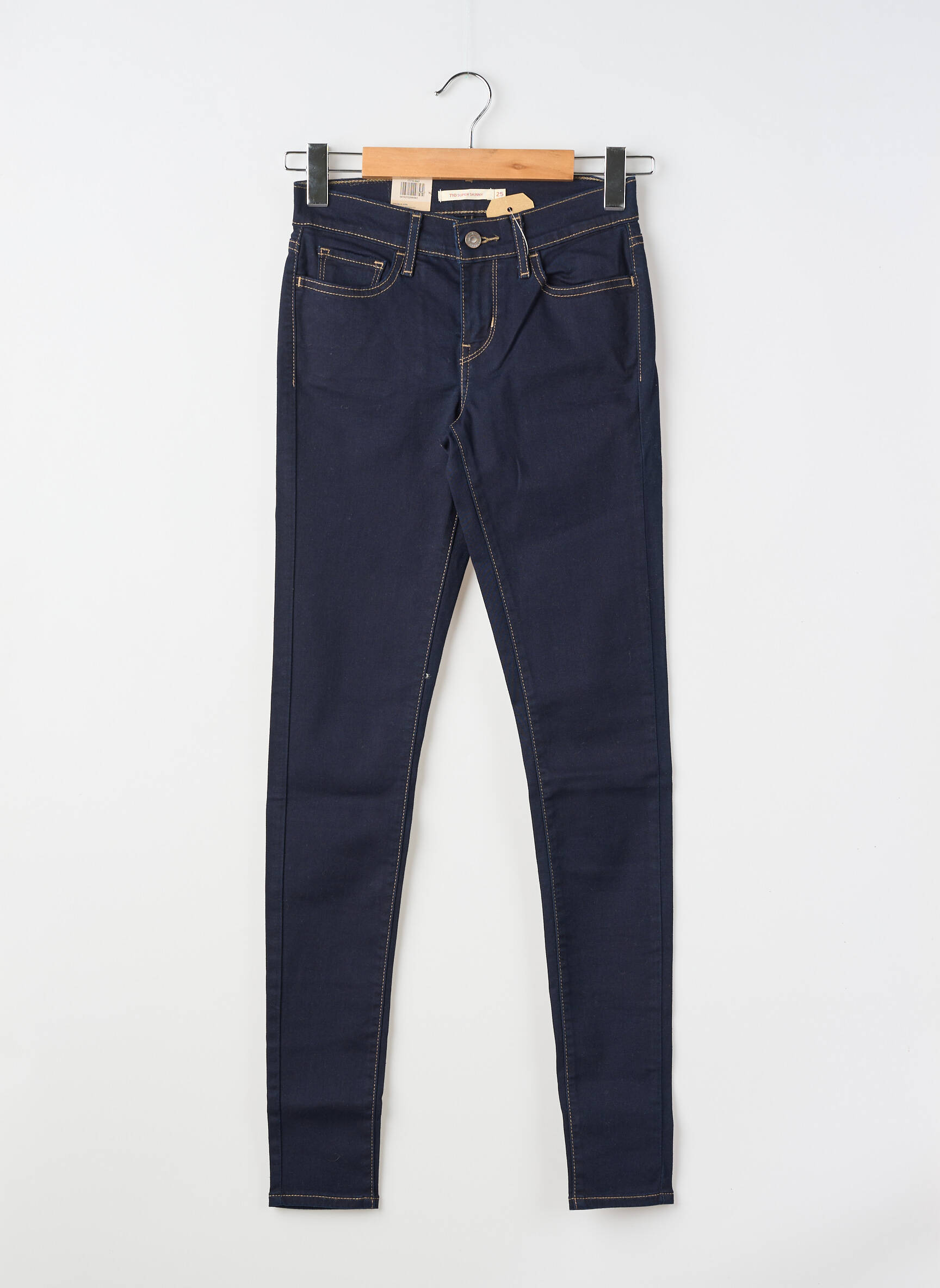 Blugi cu croială slim țesătură brută mărime normală albastru LEVI'S femeie