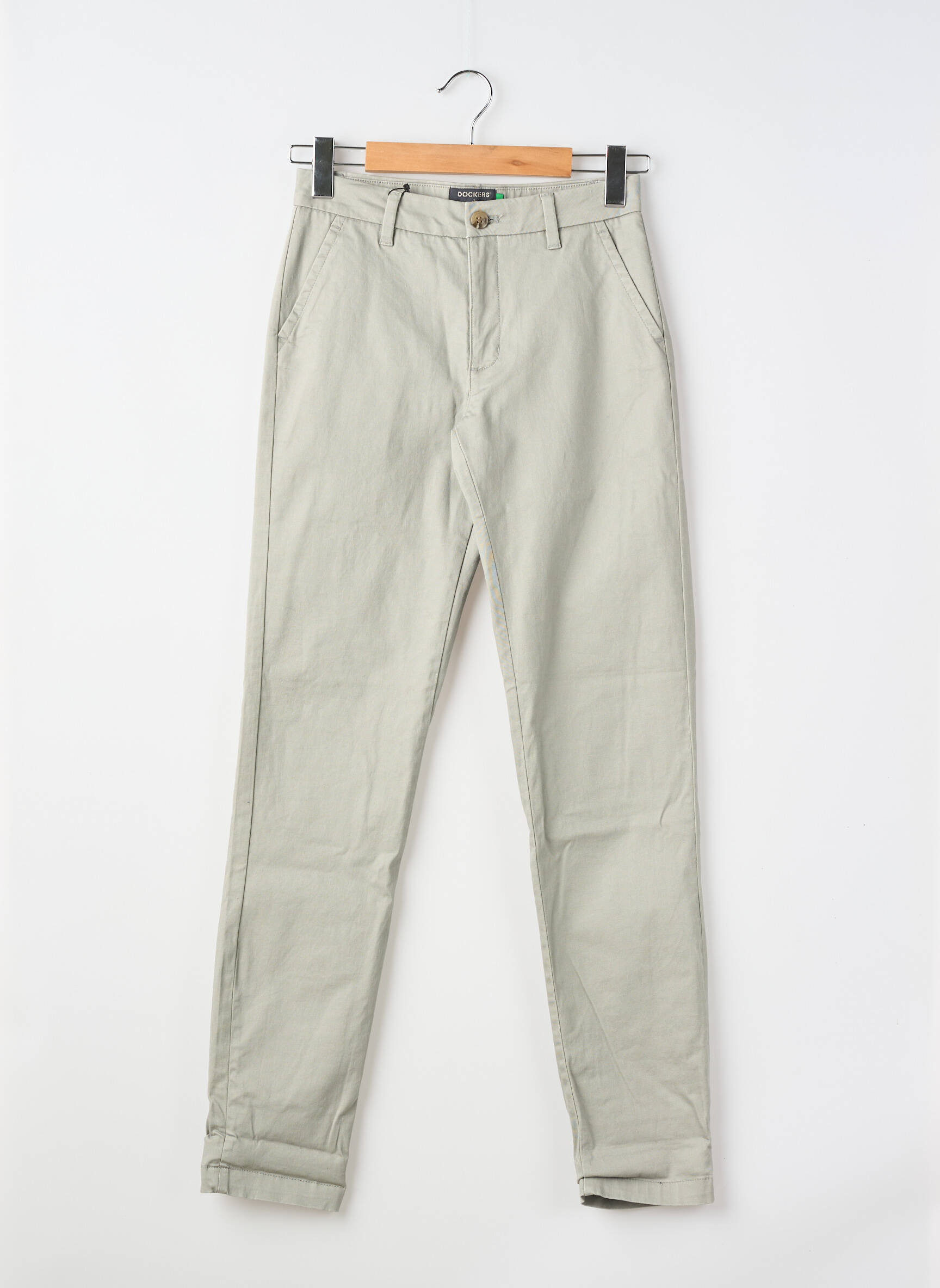 Pantalon chino buzunare mărime normală gri DOCKERS bărbat