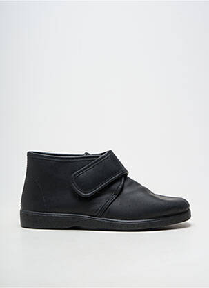 Botine/ghete umplută toc plat până la 3 cm negru DAMART femeie