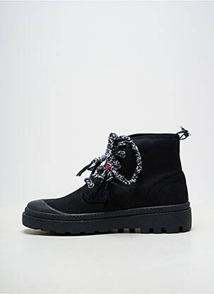 Adidași vârf rotund toc plat până la 3 cm negru ARIZONA LOVE femeie