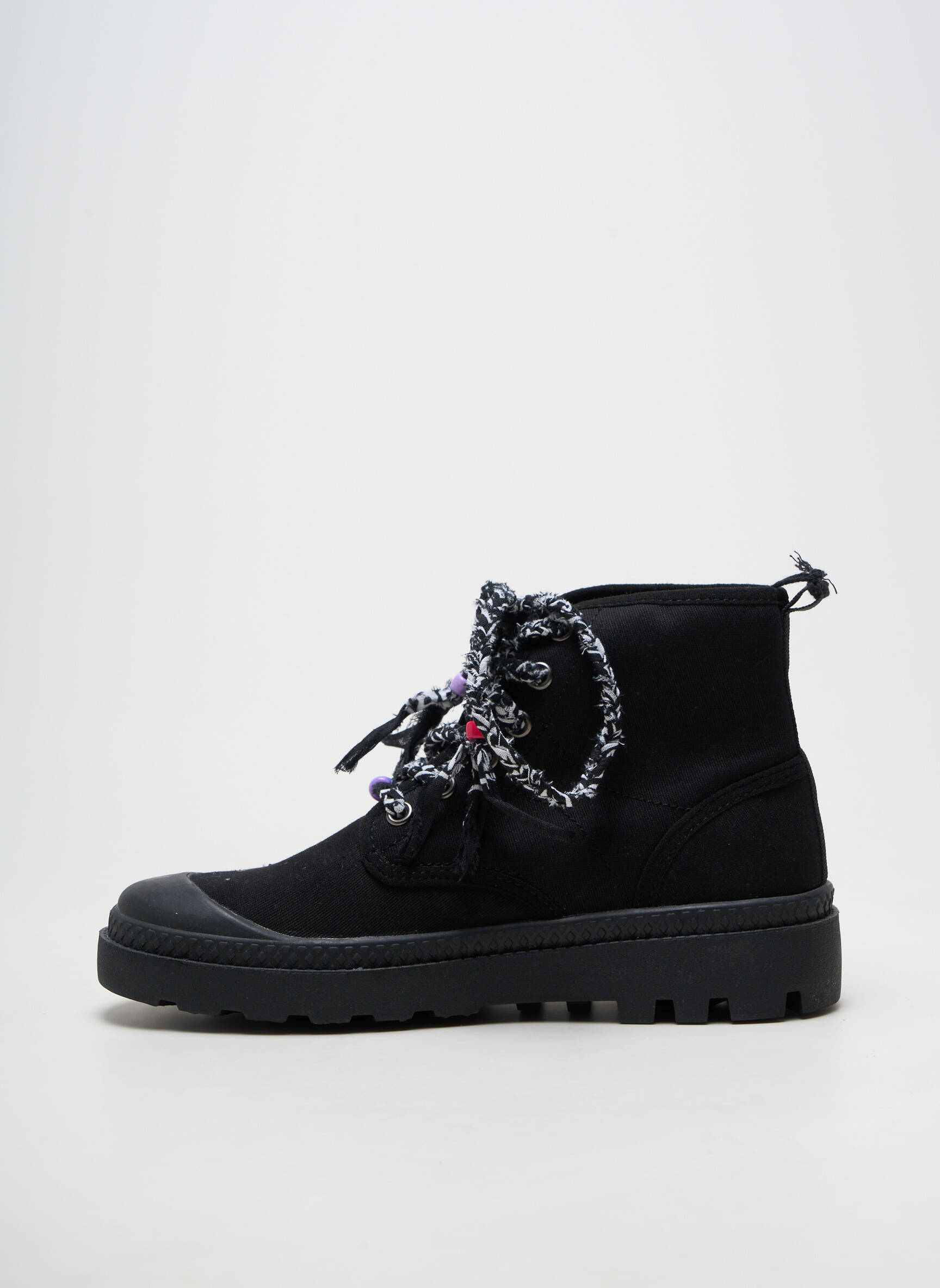 Adidași vârf rotund toc plat până la 3 cm negru ARIZONA LOVE femeie