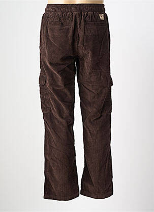 Pantalon cargo talie elastică mărime normală maro IRON AND RESIN bărbat