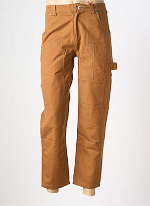 Pantalon 7/8 talie cu cleme mărime normală maro IRON AND RESIN bărbat