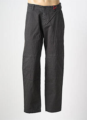 Pantalon drept țesătură poplin mărime normală gri IRON AND RESIN bărbat