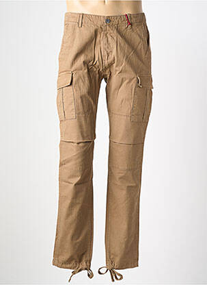 Pantalon cargo subțire mărime normală maro IRON AND RESIN bărbat