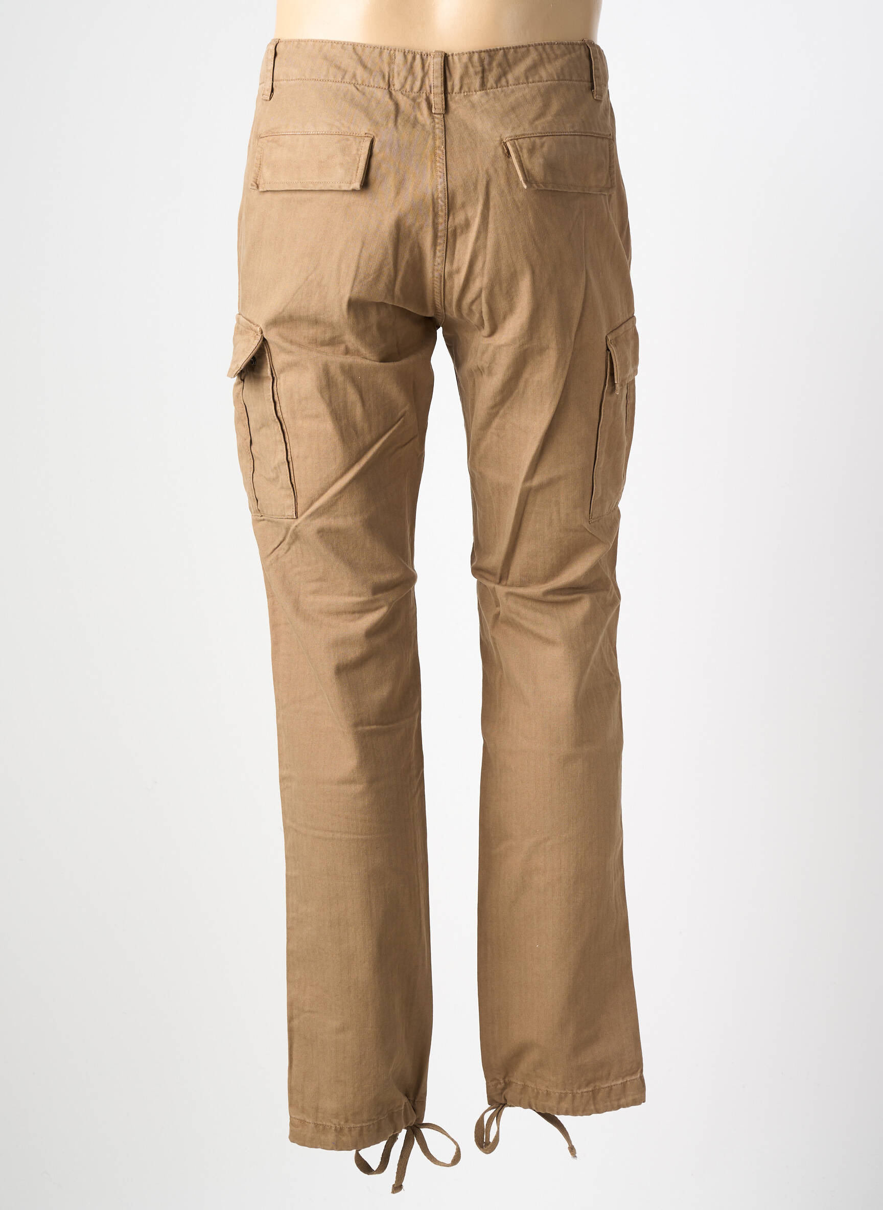 Pantalon cargo subțire mărime normală maro IRON AND RESIN bărbat