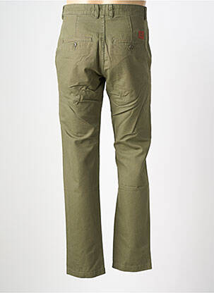 Pantalon chino elasticitate mărime normală verde IRON AND RESIN bărbat