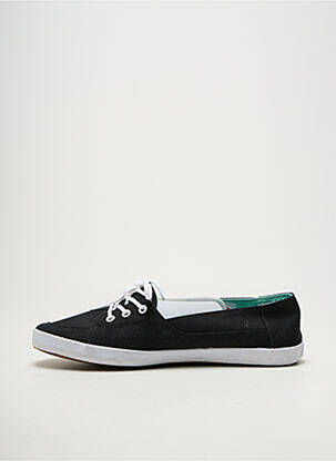 Adidași vârf rotund toc plat până la 3 cm negru VANS femeie
