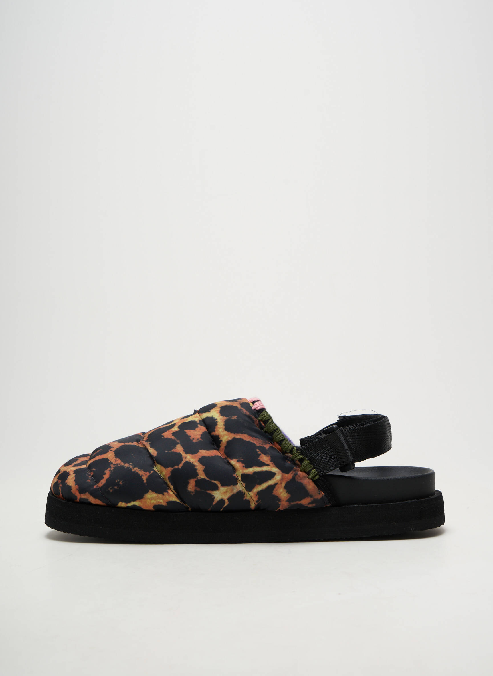 Mulete/saboți material neted toc plat până la 3 cm negru ARIZONA LOVE femeie