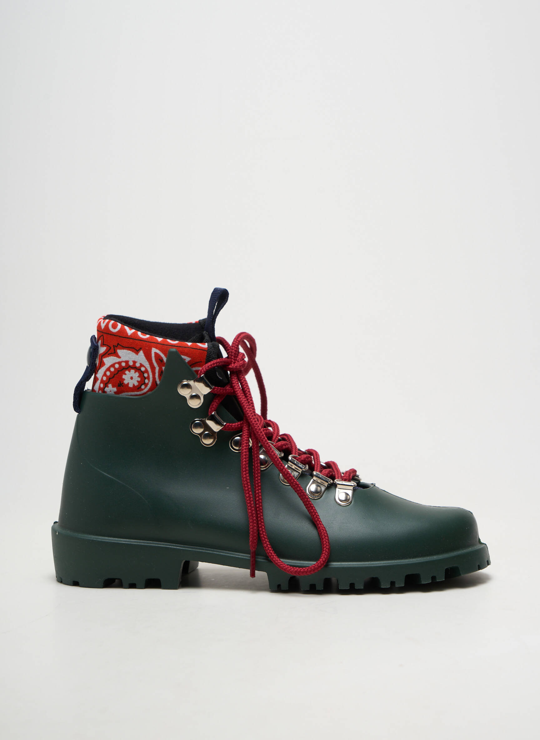 Botine/ghete material neted toc plat până la 3 cm verde ARIZONA LOVE femeie