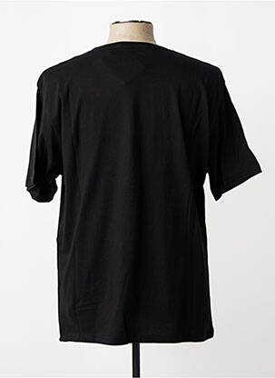 Tricou croială dreaptă mâneci scurte negru IRON AND RESIN bărbat