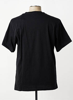 Tricou croială dreaptă mâneci scurte negru IRON AND RESIN bărbat
