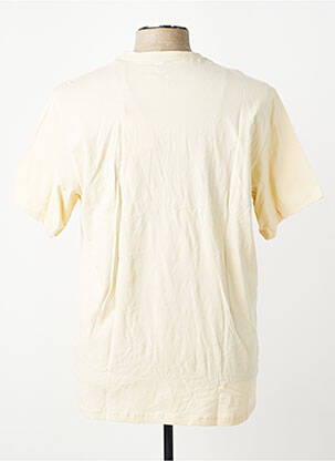 Tricou croială dreaptă mâneci scurte bej IRON AND RESIN bărbat