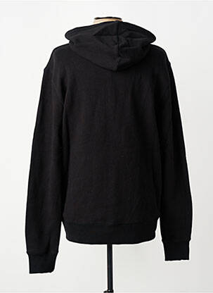 Jachete casual strânsă pe partea de jos negru IRON AND RESIN bărbat