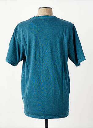 Tricou bio mâneci scurte albastru IRON AND RESIN bărbat