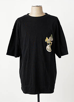 Tricou elasticitate mâneci scurte negru IRON AND RESIN bărbat