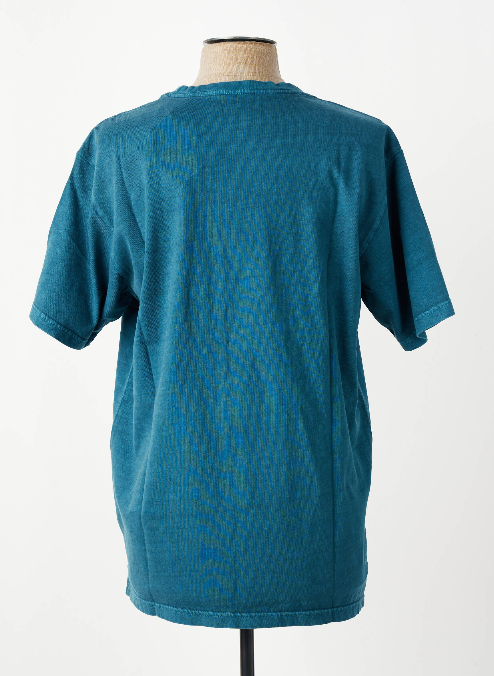 Tricou bio mâneci scurte albastru IRON AND RESIN bărbat