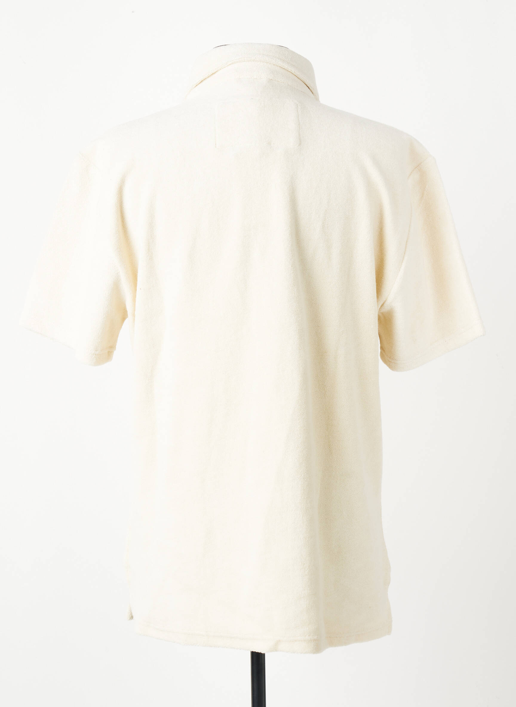 Polo țesătură jersey mâneci scurte bej IRON AND RESIN bărbat