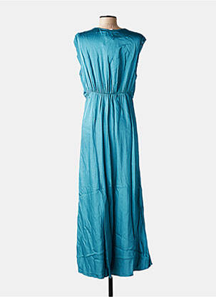 Rochie lungă fără mâneci fără mâneci albastru LA FEE MARABOUTEE femeie