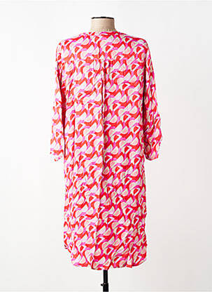 Rochie scurtă croială fluidă mâneci 3/4 roșu BETTY BARCLAY femeie