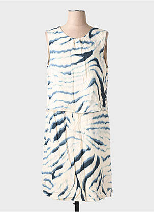 Rochie midi fără mâneci fără mâneci alb SIGNE NATURE femeie