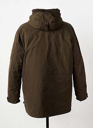 Parka finisaj interior căptușeală satinată cu glugă verde CAMEL ACTIVE bărbat