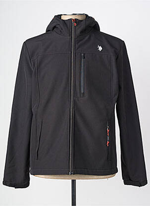 Jachete casual buzunare negru U.S. POLO ASSN bărbat