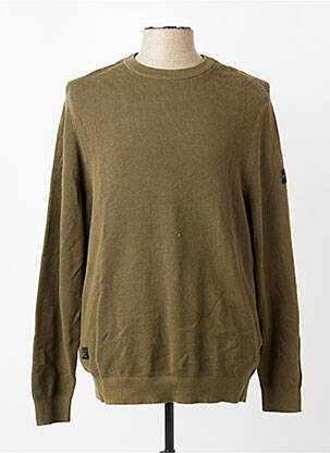 Pulover guler rotund mâneci lungi verde CAMEL ACTIVE bărbat