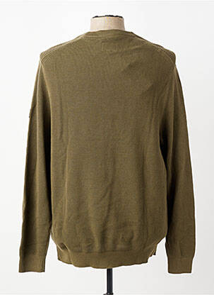 Pulover guler rotund mâneci lungi verde CAMEL ACTIVE bărbat