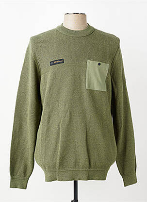 Pulover guler rotund mâneci lungi verde CAMEL ACTIVE bărbat